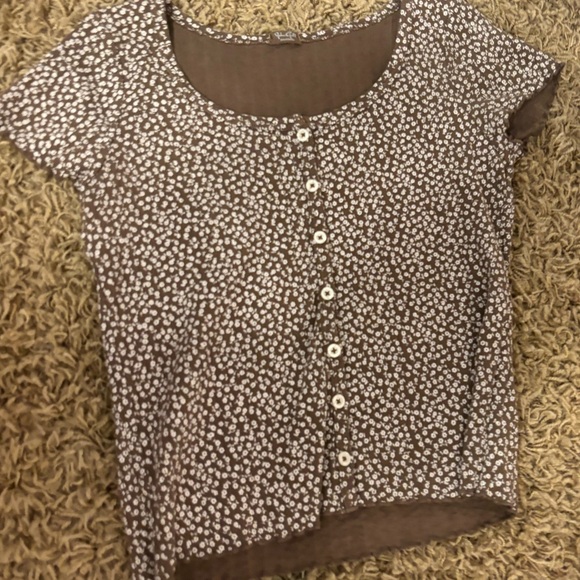 Cropped brown top from Brandy - Picture 2 of 2